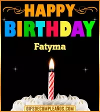 GiF Happy Birthday Fatyma